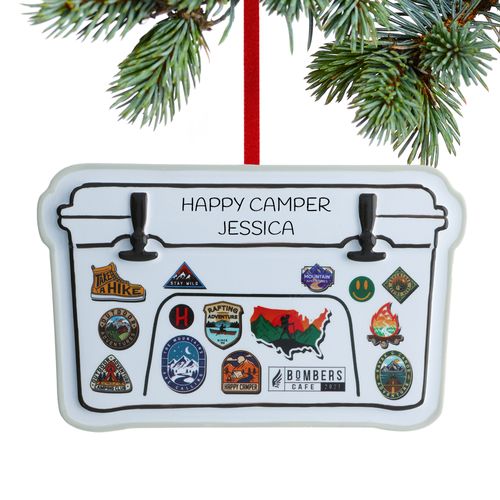 Cooler Holiday Ornament
