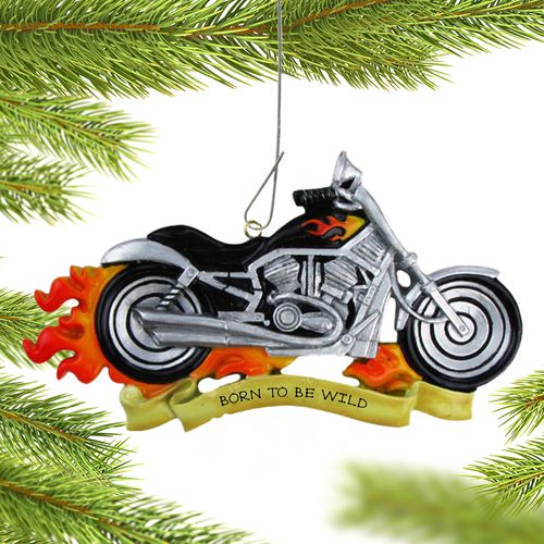Harley Motorcycle Holiday Ornament