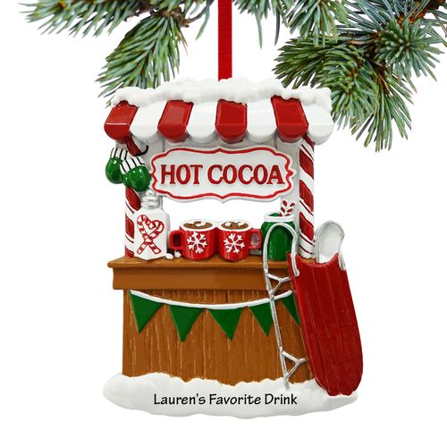 Hot Cocoa Stand Holiday Ornament