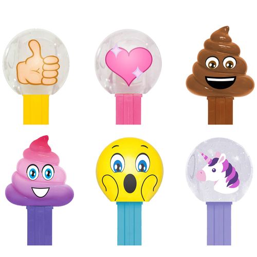 Emojis PEZ Candy Packs (6 Count)