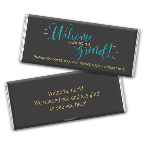 Personalized Back to the Grind Chocolate Bars