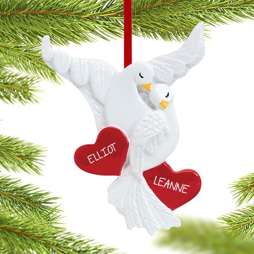 Personalized Love Doves Couple