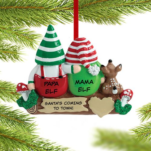 Personalized Idle Elves Couple