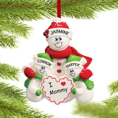 Personalized I Love Mommy 2 Children