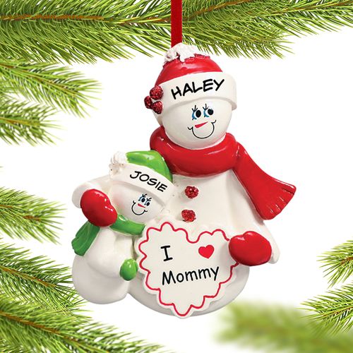Personalized I Love Mommy 1 Child