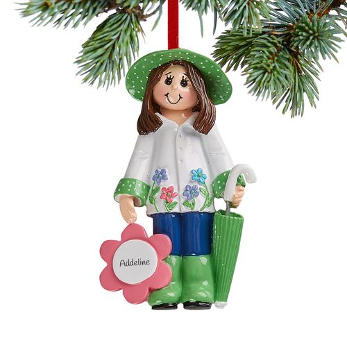 Personalized Loves Gardening Christmas