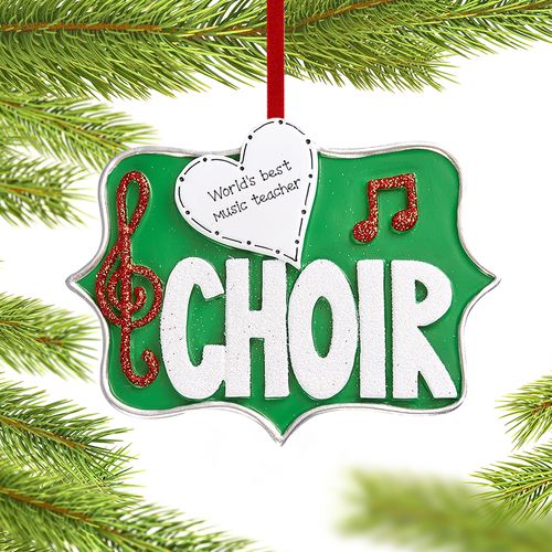 Personalized Choir Christmas