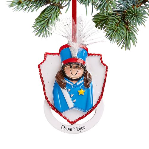 Personalized Marching Band Girl Christmas