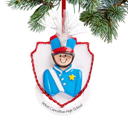 Personalized Marching Band Boy Christmas