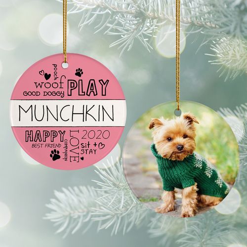 Personalized 'Woof Play Good Dog'