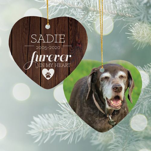 Personalized Furever in My Heart - Dog