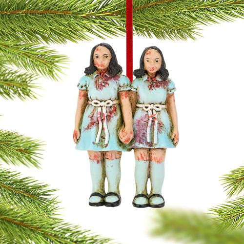 Creepy Twins Holiday Ornament