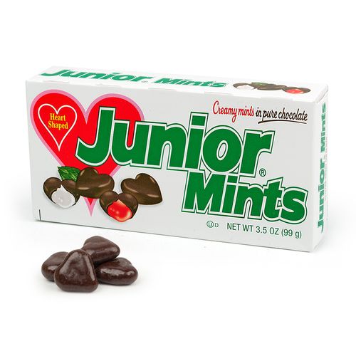 Valentine's Day Junior Mints - 3.5oz Theatre Box