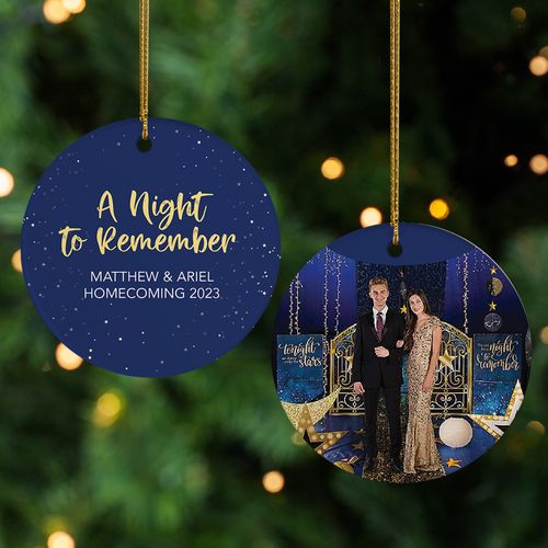 A Night To Remember Photo Holiday Ornament