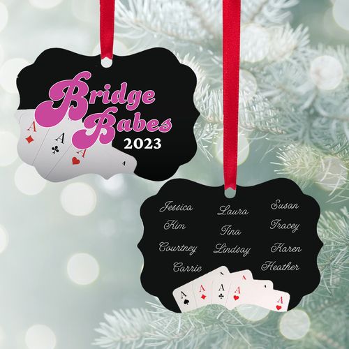 Bridge Babes Holiday Ornament