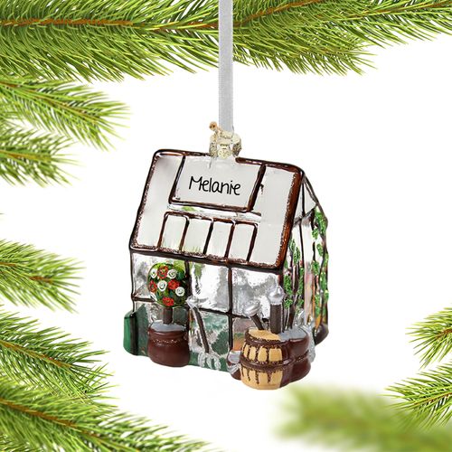 Greenhouse Holiday Ornament