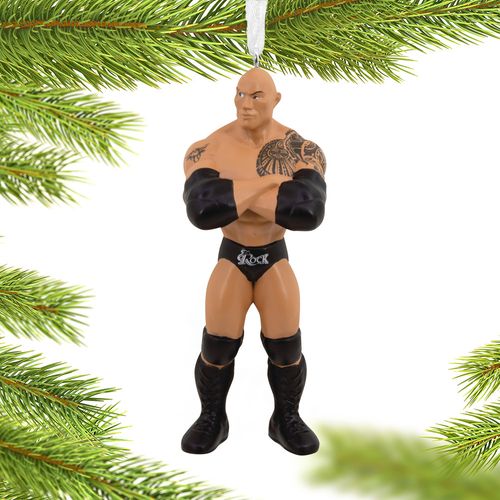 Hallmark WWE Rock Holiday Ornament