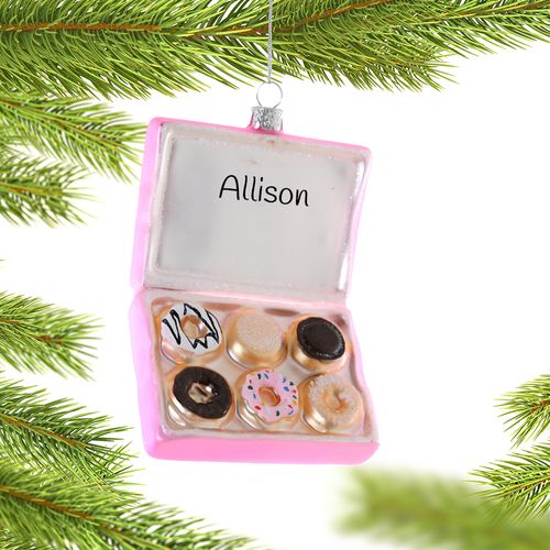 Box Of Donuts Holiday Ornament