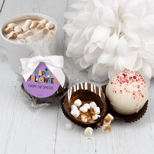 Personalized Halloween Hot Cocoa Bomb - Party