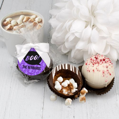 Personalized Halloween Hot Cocoa Bomb - Trick or Treat