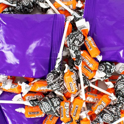 Halloween Purple, Black, and Orange Candy Mix - 459 Pieces
