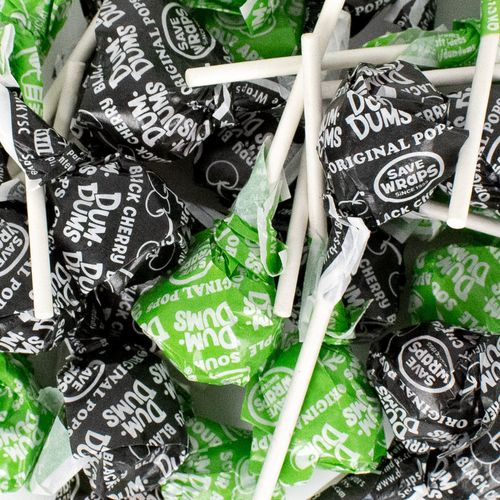 Halloween Black & Green Dum Dums Lollipops