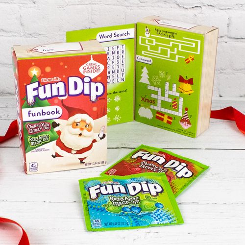 Fun Dip Christmas Candy Fun Book