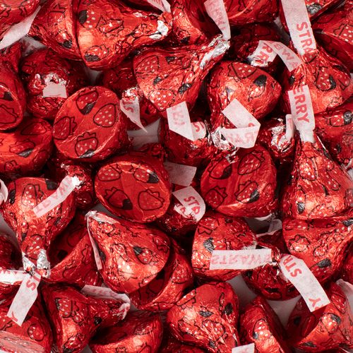 Hershey's Strawberry Chocolate Kisses - 9oz Bag
