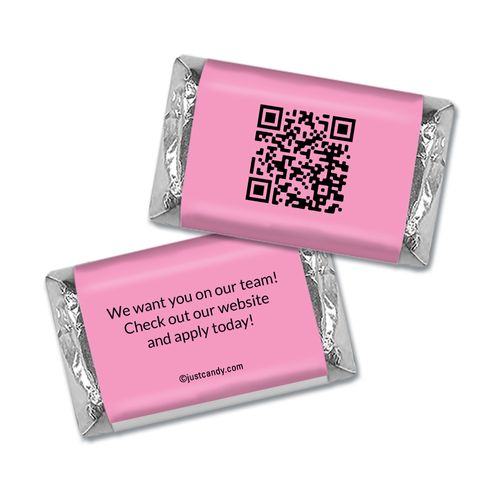 Personalized Hershey's Miniatures - Business Promotional QR Code Add