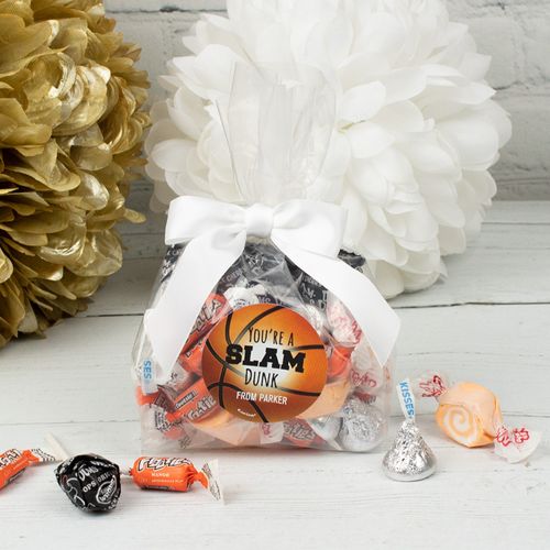 Personalized Valentine's Day Goodie Bags - Slam Dunk