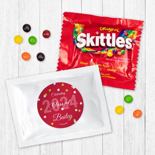 Personalized Graduation Class of Dots - Skittles