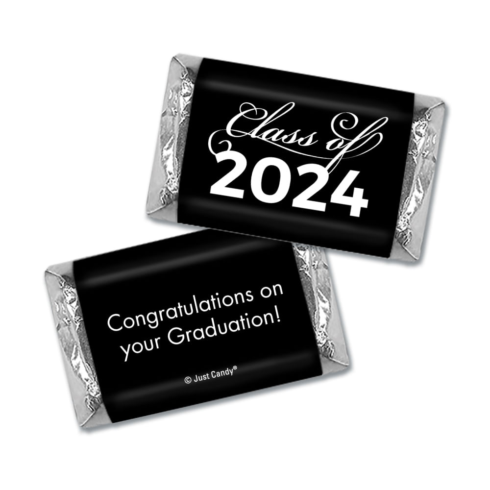 Personalized Black Graduation Diploma Deluxe Candy Buffet - Whcandy.com