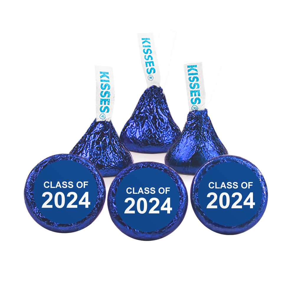 Personalized Blue Graduation Photo Deluxe Candy Buffet - Whcandy.com