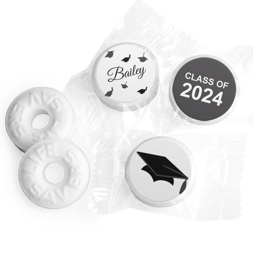 Throw 'em Up Personalized Graduation LIFE SAVERS Mints Assembled