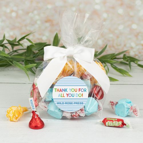 Personalized Thank You For All That You Do Goodie Bag Favor