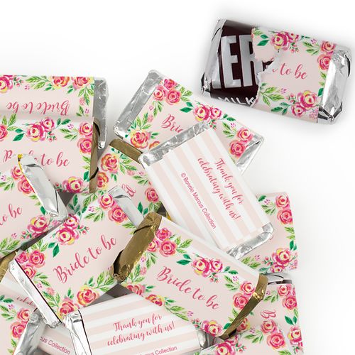 Bridal Shower Candy - Floral Wrapped Hershey's Miniatures
