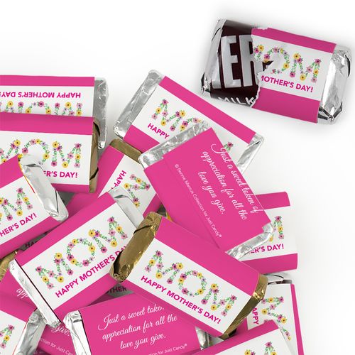 Mother's Day Candy - Wrapped Hershey's Miniatures