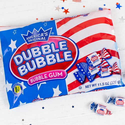 Dubble Bubble Patriotic Bubble Gum