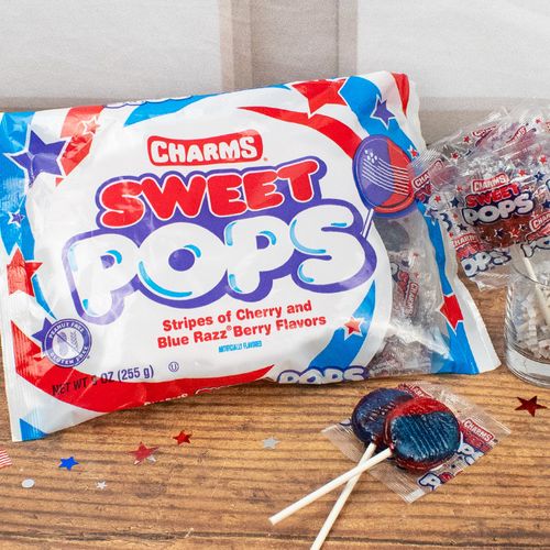 Charms Patriotic Sweet Pops