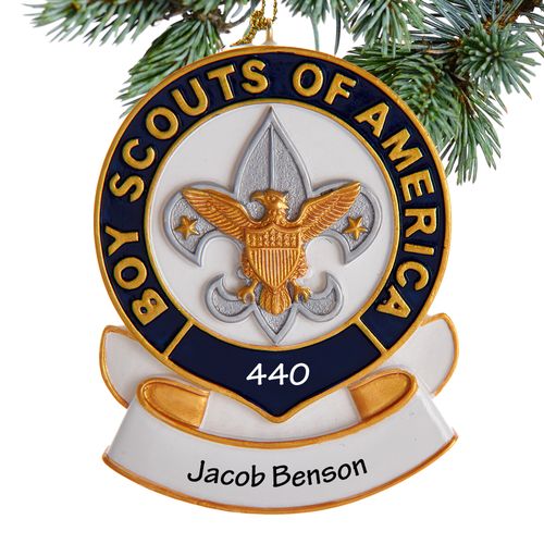 Boy Scouts Holiday Ornament