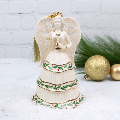 Lenox Holiday Angel Bell Holiday Ornament