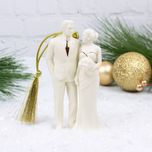 Lenox Bride And Groom Holiday Ornament