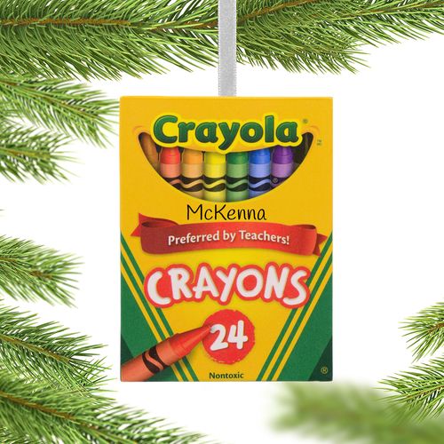 Hallmark Crayola 24 Pack of Crayons Holiday Ornament