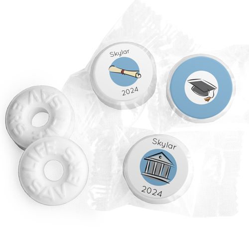 Graduation Favors - Icon Grad Stickers - Life Savers