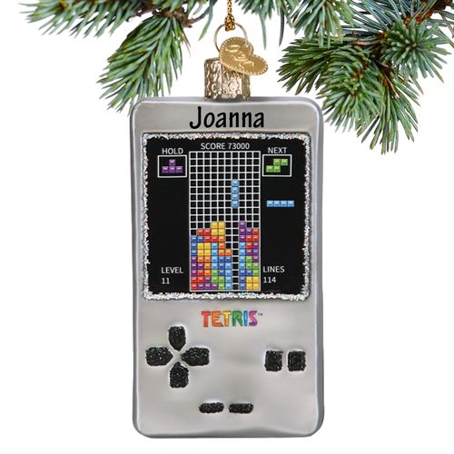 Tetris Holiday Ornament