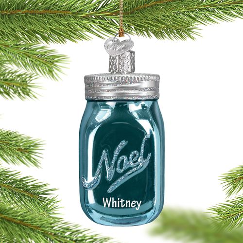 Mason Jar Holiday Ornament