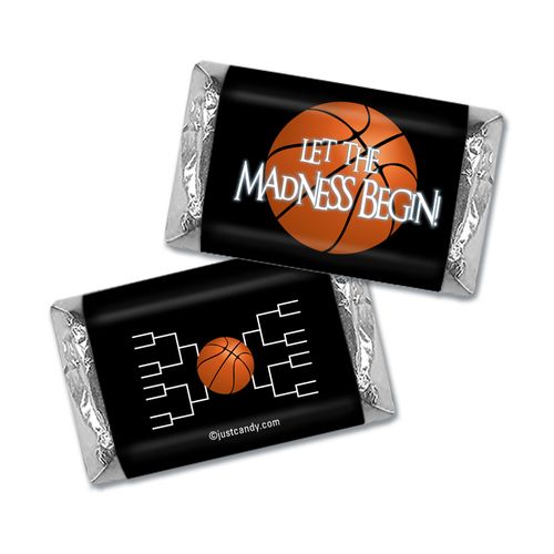 Let The Madness Begin Basketball Hershey's Miniatures Wrappers