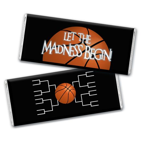Let The Madness Begin Basketball Chocolate Bar