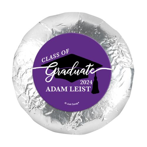 Personalized The Graduate's Cap 1.25" Stickers (48 Stickers)