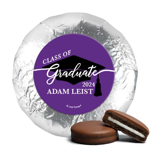 Personalized The Graduate's Cap Milk Chocolate Covered Oreos